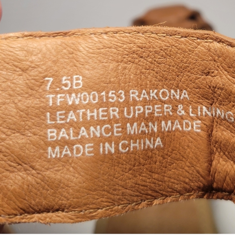 Tommy Bahama Tan Wedge Sandals with Jute Heel - Picture 7 of 8